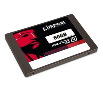 Памет SSD 60GB, Kingston V300, SATA 6Gb/s, 2.5"(6.35 cm), 3г. | JAR Computers Kingston 60GB V300 (SV300S37A/120G)