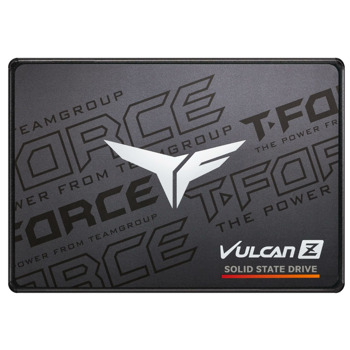 Памет SSD 512GB TeamGroup Vulcan Z, SATA 6Gb/s, 2.5"(6.35cm), скорост на четене до 540MB/s, скорост на запис до 470MB/s | JAR Computers Team Group 512GB Vulcan Z SATA 6Gb/s