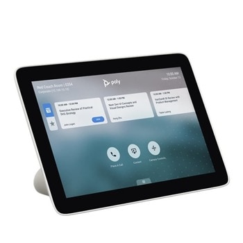 Конферентен дисплей POLY TC8 съвместим с Poly G7500, Studio X30, Studio X50, 8" IPS Touchscreen, PoE, RJ-45, USB | JAR Computers POLY TC8 2200-30760-001