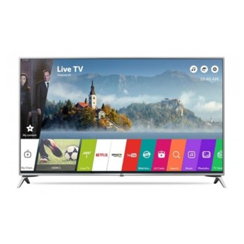 Телевизор LG 55UJ6517, 55" (139.7 cm), 4K Ultra HD HDR Smart LED TV, DVB-T2/C/S2, Wi-Fi, LAN, Bluetooth, 4x HDMI, 2x USB | JAR Computers LG 55UJ6517