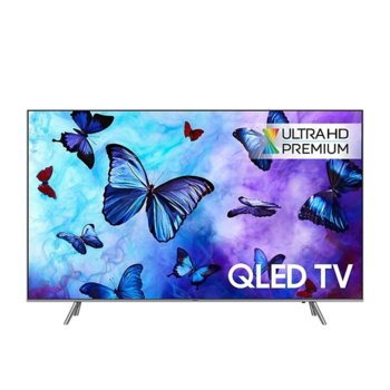 Телевизор Samsung 65Q6FNA 65"(165.1 cm) с подарък Logitech Wireless Keyboard K400 Plus Black, 4K/UHD Smart QLED TV, 2x DVB-T2CS2, LAN, Wi-Fi, 4x HDMI, 2x USB | JAR Computers Samsung 65Q6FNA + Logitech K400 Plus Black