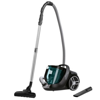 Прахосмукачка Rowenta RO7212EA, без торба, вертикална, 550W, "HEPA" филтър, удивителна ефективност и ненадмината тишина, сив | JAR Computers Rowenta RO7212EA