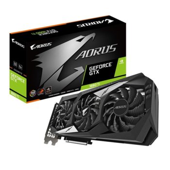 Видео карта Nvidia GeForce GTX 1660 Ti, 6GB, Gigabyte Aorus, PCI-E 3.0, GDDR6, 192bit, 3x DisplayPort, HDMI | JAR Computers Gigabyte Aorus GTX 1660Ti 6GB GDDR6