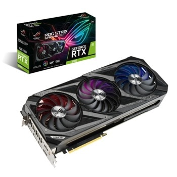 Видео карта Nvidia GeForce RTX 3080, 10GB, Asus ROG Strix GAMING V2 OC Edition (ROG-STRIX-RTX3080-O10G-V2-GAMING), PCI-E 4.0, GDDR6X, 320-bit, DisplayPort, HDMI | JAR Computers Asus ROG-STRIX-RTX3080-O10G-V2-GAMING