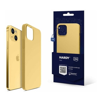 3MK Hardy Case for iPhone 15 Yellow