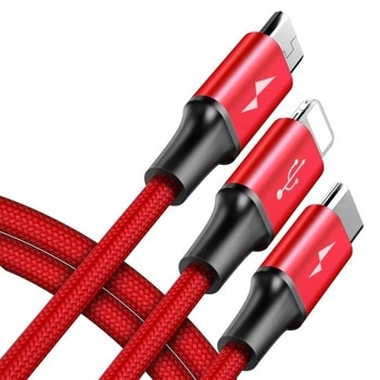 Baseus Rapid 3-in-1 USB Cable CAMLT-SU09