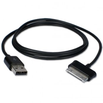 Кабел USB Galaxy TAB, USB (м) към Galaxy TAB OTG, 1.2м, черен image