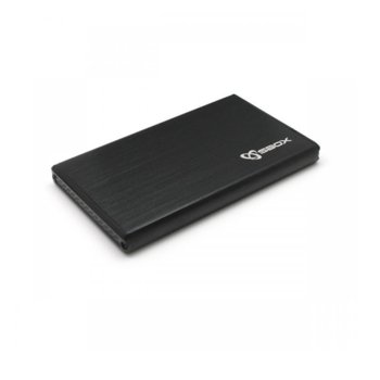 Кутия 2.5"(6.35 см) SBOX HDC-2562B, за 2.5" (6.35 см) HDD/SSD, SATA III, USB 3.0, до 2TB, черна | JAR Computers SBOX HDC-2562B 2.5 inch HDD/SSD Case