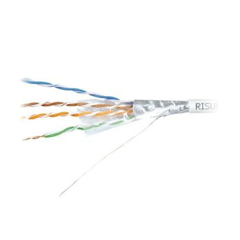 Ролка Reporec RP-CAT5EF Cat.5e FTP, 4P, 24 AWG. 305m | JAR Computers Reporec cable RP-CAT5EF FTP Cat 5E 305m