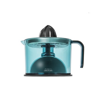 Цитрус преса Cecotec ZitrusEasy Inox, филтър от неръждаема стомана, вместимост 1 l, 40W, черна | JAR Computers Цитрус преса Cecotec ZitrusEasy Inox