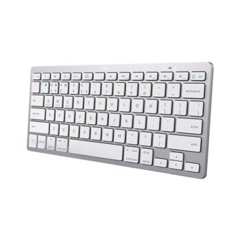 Клавиатура Trust Basics (24651), безжична, сива, Bluetooth | JAR Computers Клавиатура Trust Basics 24651