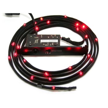 NZXT Sleeved LED Kit 1m Red