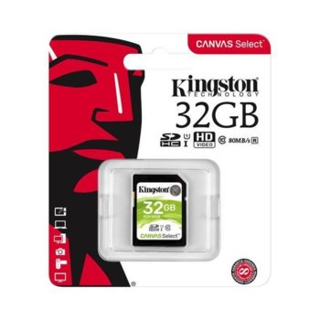 Kingston Canvas Select 32GB SDS/32GB