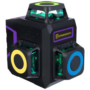 Лазерен нивелир Ermenrich LV50 PRO Purple, до 30 м, до 30 ч. време за работа | JAR Computers Ermenrich LV50 PRO LV84086