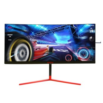 Монитор AOC AG353UCG, 35" (88.9 cm) VA панел, 200Hz, UWQHD, 2 ms, 80M:1, 1000 cd/m2, DisplayPort, HDMI, USB | JAR Computers AOC AG353UCG