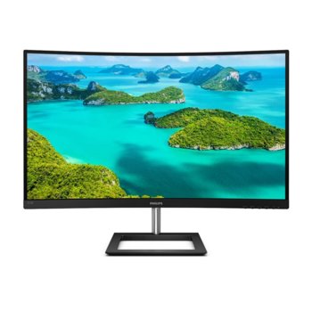 Монитор Philips 325E1C, 31.5" (80.01 cm), VA панел, 75Hz, WQHD, 4ms, 3000:1, 250cd/m2, DisplayPort, HDMI, VGA | JAR Computers Philips 325E1C