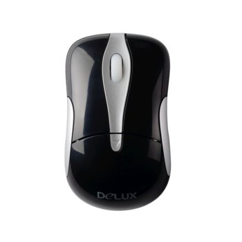 Delux DML-115BU, Silver/Black, USB