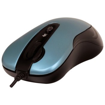 Мишка A4Tech V-Track N-61FX-3, оптична (800-1600dpi), синя, USB | JAR Computers A4Tech V-Track N-61FX-3