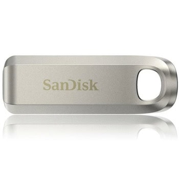 Памет 64GB USB Flash Drive, SanDisk Ultra Luxe, USB 3.2 Gen 1 Type-C, сребриста | JAR Computers SanDisk Ultra Luxe Type-C 64GB SDCZ75-064G-G46