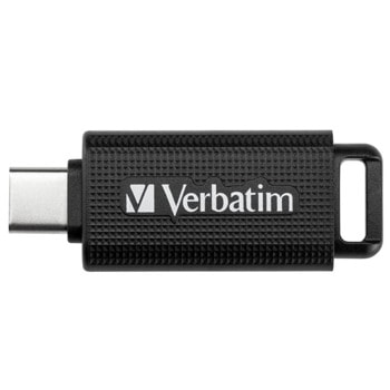 Памет 128GB USB Flash Drive, Verbatim Store 'n' Go, USB 3.2 Type C, черна | JAR Computers Verbatim Store 'n' Go 49459