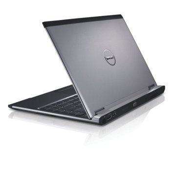 Лаптоп 13.3" (33.78 cm) DELL Vostro V13 сребрист, Core2Duo ULV 1.3GHz, 4GB DDR3, 500GB, 802.11n, bluetooth, 6-клетъчна батерия, Linux, 1.59kg, 3г. гаранция | JAR Computers 13.3" (33.78 cm) DELL Vostro V13 сребрист