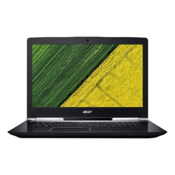 Лаптоп Acer Aspire VN7-793G (NH.Q25EX.001), четириядрен Kaby Lake Intel Core i7-7700HQ 2.80/3.80GHz, 17.3" (43.94 cm) Full HD IPS Display & GTX 1050 Ti 4GB, (HDMI), 8GB DDR4, 1TB HDD, 1x USB 3.1 Type C, Linux, 3.10kg | JAR Computers Acer Aspire VN7-793G NH.Q25EX.001