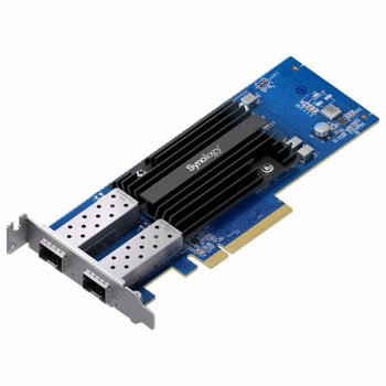 Мрежови адаптер Synology E10G30-F2, от PCIe 3.0 x8(м) към 2x SFP+(ж), 10 Gbps, за Synology NAS сървъри | JAR Computers Synology NAS E10G30-F2