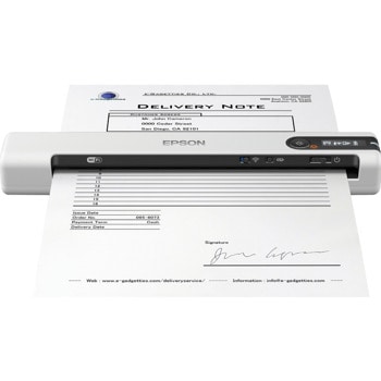 Мобилен Скенер Epson WorkForce DS-80W, 600 x 600 dpi, A4, USB, Wi-Fi | JAR Computers Epson WorkForce DS-80W