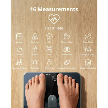eufy Clean Smart Scale P2 Pro Black