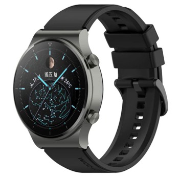 Смарт часовник GT2, 1.54"(3.91 cm) цветен IPS дисплей, Bluetooth 5, водоустойчив IP67, капацитивен сензорен екран + бутони, 230mAh батерия, различни цветове image
