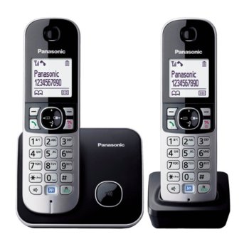 Безжичен телефон Panasonic KX-TG 6812FXB 1015111