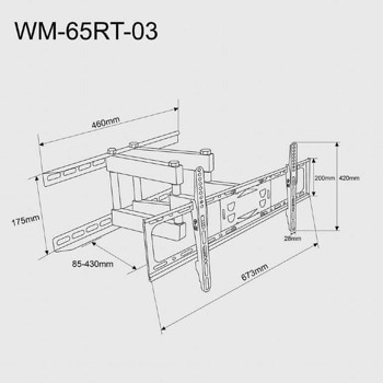 Gembird WM-65RT-03