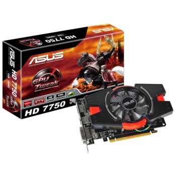 Видео карта AMD 7750, 1GB, Asus HD7750-T-1GD5, PCI-E 3.0, DDR5, 128bit, HDMI, DVI, DisplayPort | JAR Computers ASUS ATI RADEON HD 7750 1GB DDR5 128bit PCI E 3