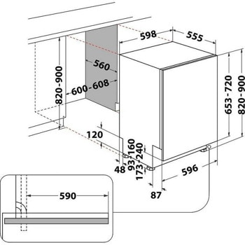 Whirlpool WIO3O540PELG