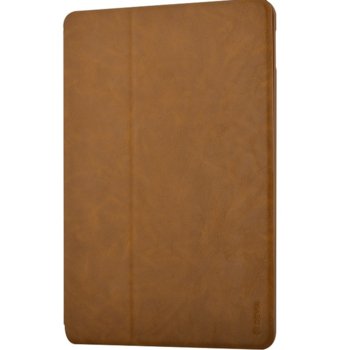 Калъф /тип бележник/ Devia Elite за iPad Pro, до 9.7"(24.6cm), кожен, поставка, кафяв | JAR Computers Devia Elite