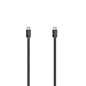 Кабел Hama 200630, от USB C(м) към USB C(м), 1.5m, черен image
