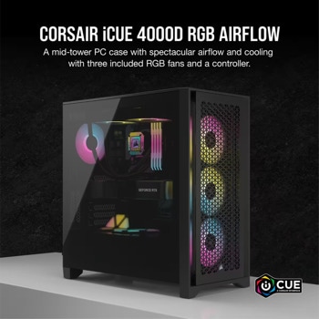 Corsair iCUE 4000D RGB AIRFLOW CC-9011240-WW