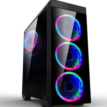 Кутия Estillo 8872 RGB Gaming ATX USB 3.0