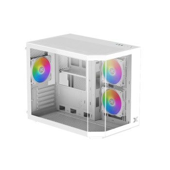 Кутия Xigmatek Cubi M Arctic бяла