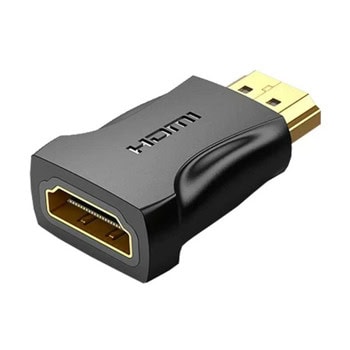 Адаптер Vention AIMB0, от HDMI(м) към HDMI(ж), позлатени конектори, черен, 4K@60Hz | JAR Computers Vention AIMB0