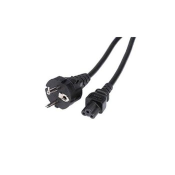 Захранващ кабел за лаптоп Hama, 3pin, 1.5m | JAR Computers Power cable for laptop, 3pin, 1.5m