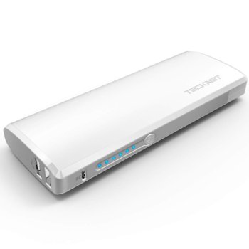 Външна батерия/power bank TeckNet iEP1200 PowerWave W2, 13000mAh, бяла, 2xUSB за смартфони и таблети | JAR Computers TeckNet iEP1200 PowerWave W2