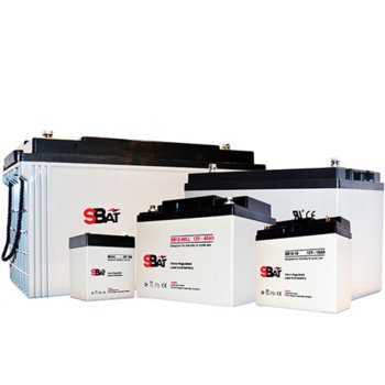 Акумулаторна батерия SBat SB12-7.0, 12V, 7Ah, T1 конектори | JAR Computers SBat SB12-7.0