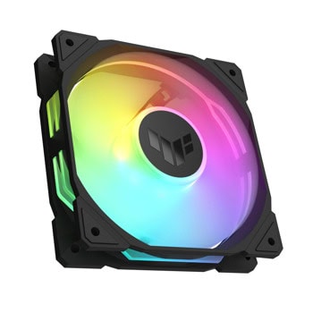 Вентилатор 120mm, Asus TUF Gaming TR120 ARGB Reverse Black, 4-pin, 2000rpm | JAR Computers Asus TUF Gaming TR120 ARGB Reverse Black