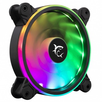 Вентилатор 120mm, SBOX PULSAR, Molex, 4-pin, 1100 rpm, RGB подсветка | JAR Computers SBOX PULSAR