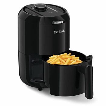 Фритюрник с горещ въздух Tefal EY101815, 1.6 л. вместимост, съд с незалепващо покритие, регулируем термостат от 80 до 200 градуса 1030W | JAR Computers Фритюрник Tefal EY101815