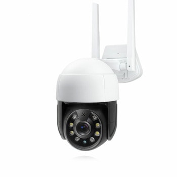 Смарт камера PST-C18B-3MP, външен монтаж, управляема PTZ, 3Mpix, безжична, съвместима с "Tuya Smart" или "Smart Home", бяла | JAR Computers Смарт камера PST-C18B-3MP