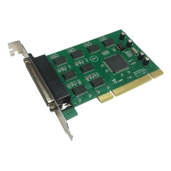Контролер Makki MAKKI-PCIE-8XSERIAL-V1, от PCI x1(м) към 8x Serial port(DB-9)(м) image