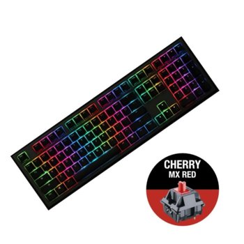 Ducky Shine 7 Gunmetal Gray RGB, Cherry MX Red