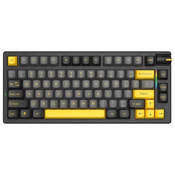 Клавиатура Marvo KG958W Meqa 80W, жична/безжична, механична, гейминг, Anti-Ghosting, RGB подсветка, черна, USB, Bluetooth | JAR Computers Marvo KG958W Meqa 80W